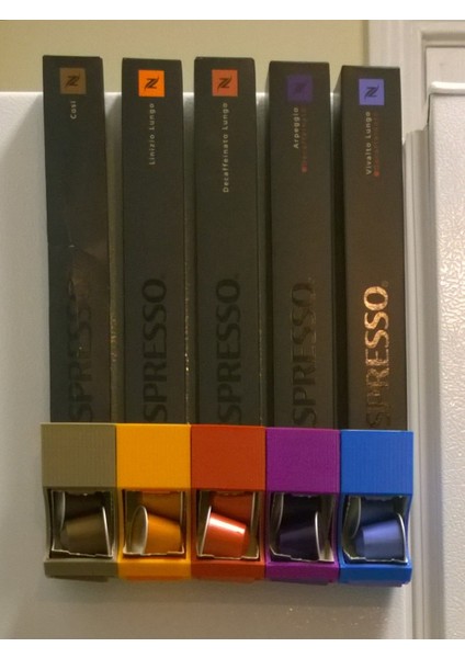 Nespresso Kapsül Rafı (Plastik Aparattır!!!) 3D modelleri