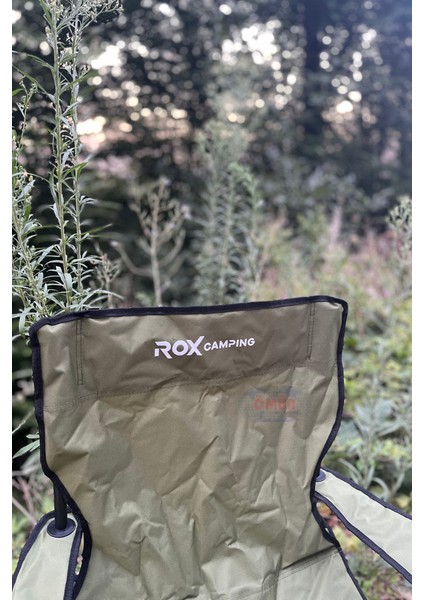 Rox Campıng Katlanır Kamp Sandalyesi - Yeşil fırsatları