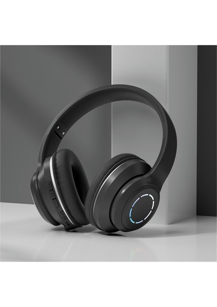 Erkekler ve Kadınlar Için Yeni Degrade Renkli Işıklı Kablosuz Bluetooth Kulaklık, Başa Takılan Oyun Kulaklığı (Yurt Dışından)