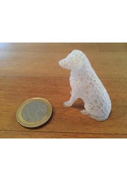Labrador Heykel Deseni (Voronoi Stili) (Sadece Plastik Aparattır!!!) 3D modelleri