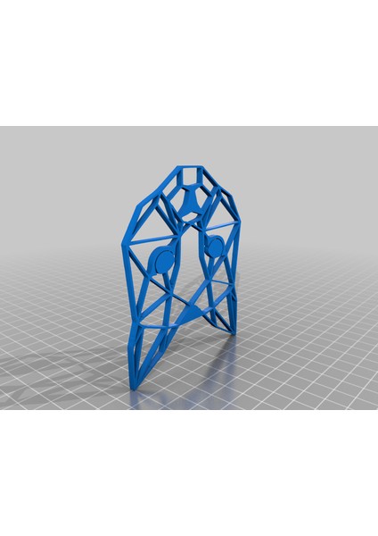 Kedi Duvar Heykeli 2d Iı (Sadece Plastik Aparattır!!!) 3D modelleri