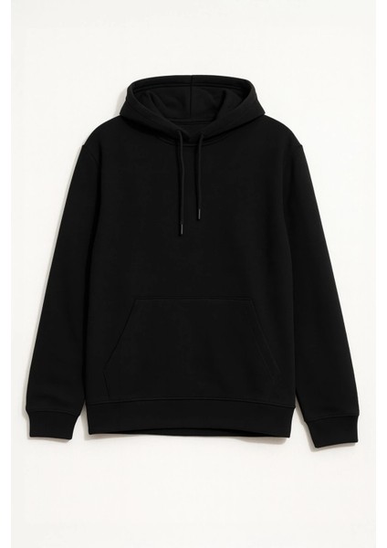 Erkek Kapüşonlu Cepli Içi Polarlı Sweatshirt fiyatları