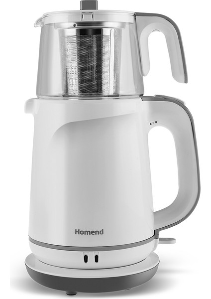 Royaltea 1745H Krem Renk Çay Makinesi – Şık Tasarım, Yüksek Demleme Performansı ve 1,7 L Kapasite