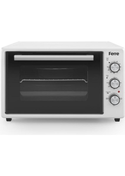Beyaz Mini Fırın 35 L – 3 Programlı, Dayanıklı Çelik Gövde, Enerji Tasarruflu ve Kompakt Tasarım