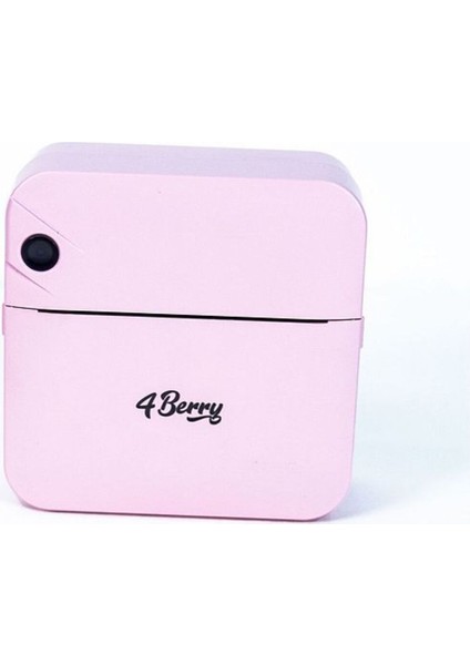 Taşınabilir ve Kablosuz Mini Yazıcı - Pembe