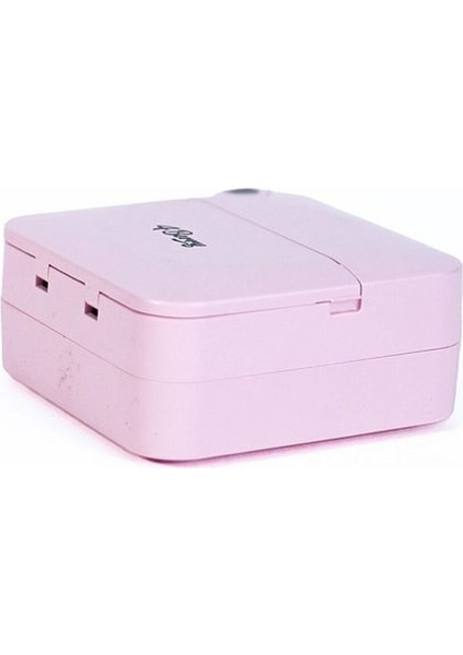 Taşınabilir ve Kablosuz Mini Yazıcı - Pembe