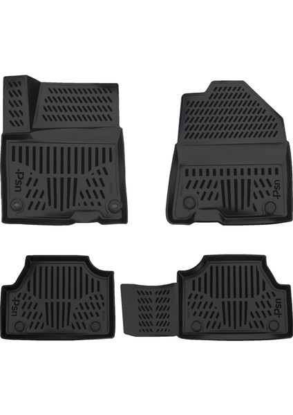 Hyundaı Kona-E (2018-..) Ile Uyumlu - Araca Özel Paspas