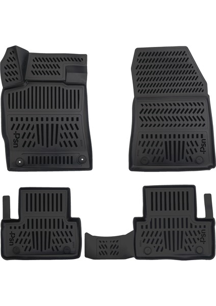 Peugeot 308 (2021-..) Ile Uyumlu - Araca Özel Paspas