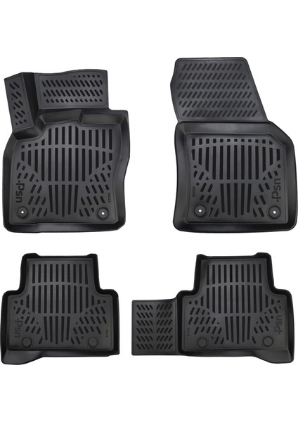 Volkswagen Touran (2015-..) Ile Uyumlu - Araca Özel Paspas