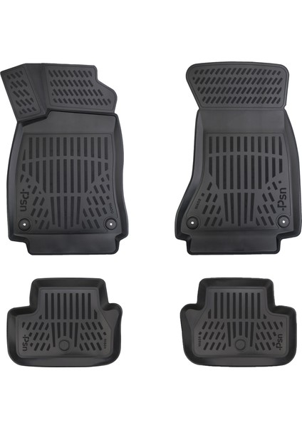 Audi A4 (2008-2015) Ile Uyumlu - Araca Özel Paspas