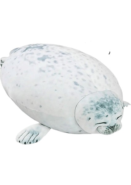 Oyuncak Bebek Uyku Çocuklar Için Yastık Hediyeleri Kızlar 30 cm Angry Blob Seal Yastığı Tombul 3D Deniz Aslan Bebeği Peluş Dolgsedcolor: Gri (Yurt Dışından)