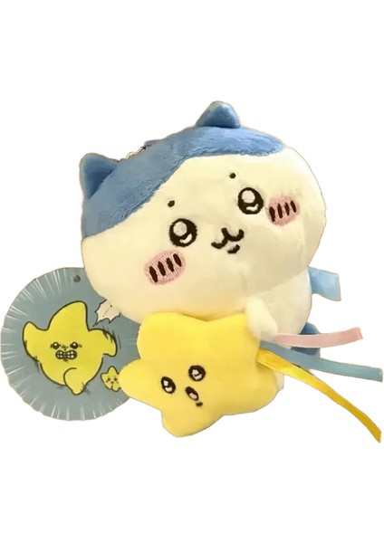 Chiikawa 10CM Bebek Kawaii Anime Sevimli Usagi Karikatür Çantası Mobil Peluş Bebek Okul Çantası Pürüzlü Oyuncaklar Kızlar Noel Hediyesi: Usagi (Yurt Dışından)