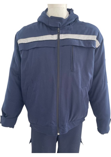 Işçi Kapüşonlu Mont