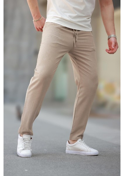 Bej Regular Fit Erkek Pantolon E6572