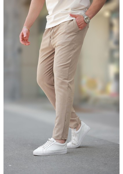 Bej Regular Fit Erkek Pantolon E6572 fiyatları