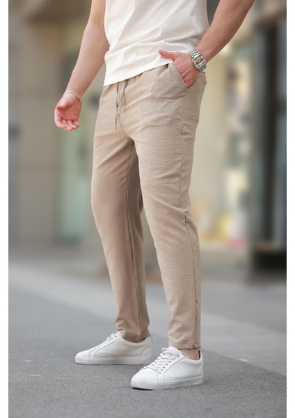 Bej Regular Fit Erkek Pantolon E6572 modelleri
