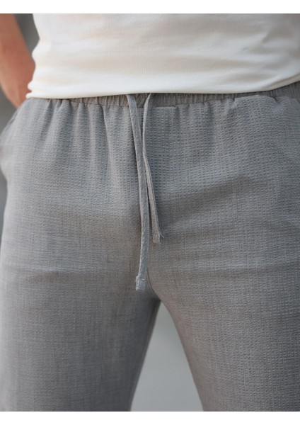 Gri Regular Fit Erkek Pantolon E6572 modelleri