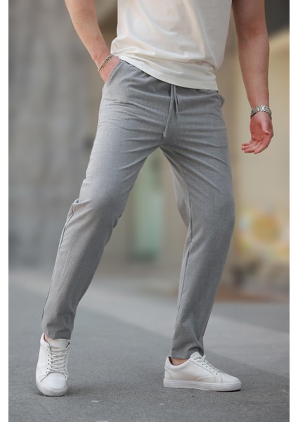 Gri Regular Fit Erkek Pantolon E6572 indirimleri
