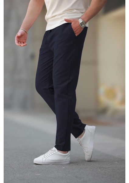 Lacivert Regular Fit Erkek Pantolon E6572