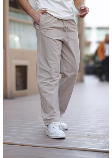Bej Rahat Kesim Erkek Pantolon E6561 fiyatları