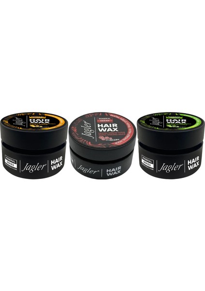 Süper Wax 150ML Parlak Görünüm - Doğal Görünüm - Ekstra Güçlü Tutuş (Karma 3 Lü Set)