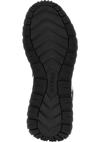 Kadın Runit2 Monogram Desenli Kalın Tabanlı Sneaker - Siyah indirimleri