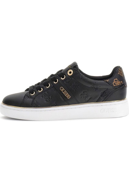 Kadın Britz Kabartma Desenli Metalik Detaylı Sneaker - Siyah fiyatları