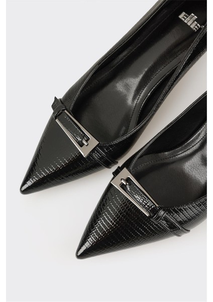 Siyah Kadın Orta Topuk Ayakkabı fırsatları