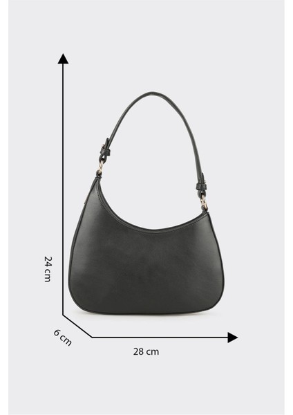 Siyah Kadın Omuz Çantası