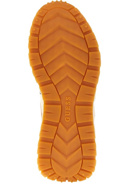 Kadın Runit2 Monogram Desenli Kalın Tabanlı Sneaker - Beyaz indirimleri