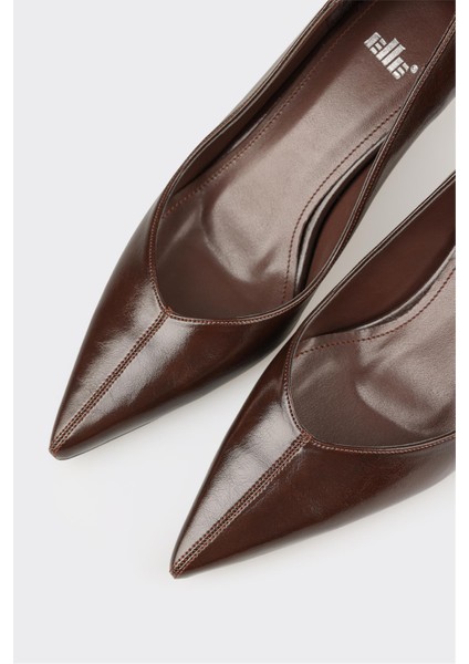 Kahve Kadın Orta Topuk Ayakkabı fırsatları