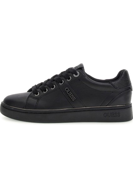 Kadın Britz Monokrom Metalik Detaylı Sneaker - Siyah fiyatları