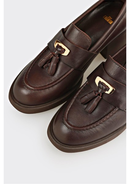 Kahve Deri Kadın Günlük Ayakkabı fırsatları