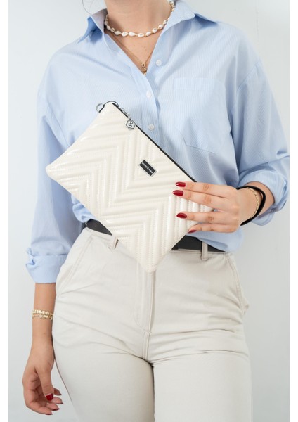 Bej SP1250 Kadın Portföy & Clutch