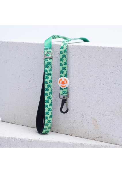 Frog Leash Kurbağa Desenli Kedi Köpek Sevk & Gezdirme Kayışı Köpek Uzatma Tasması