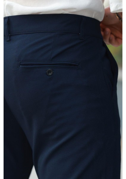 Lacivert Basic Erkek Pantolon E6576 indirimleri