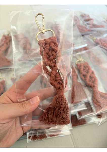 25 Adet Makrome Söz Nişan Düğün Bebek Doğum Günü Hediyelik Anahtarlık fiyatları