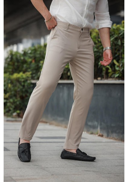 Bej Basic Erkek Pantolon E6576 fırsatları