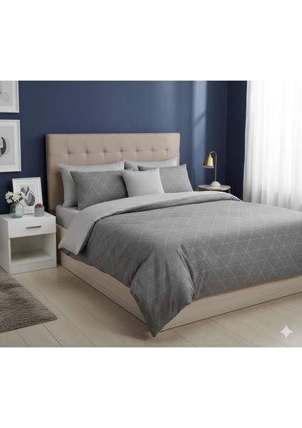 Ranforce Dream Gri Tek Kişilik Nevresim Takımı modelleri