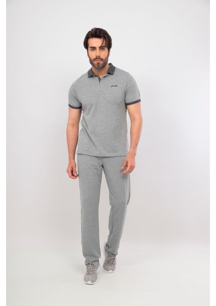 Erkek Polo Yaka T-Shirt Takım