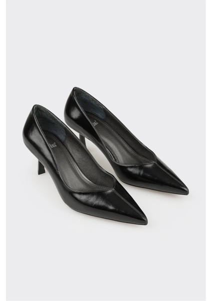 Siyah Kadın Orta Topuk Ayakkabı fiyatları