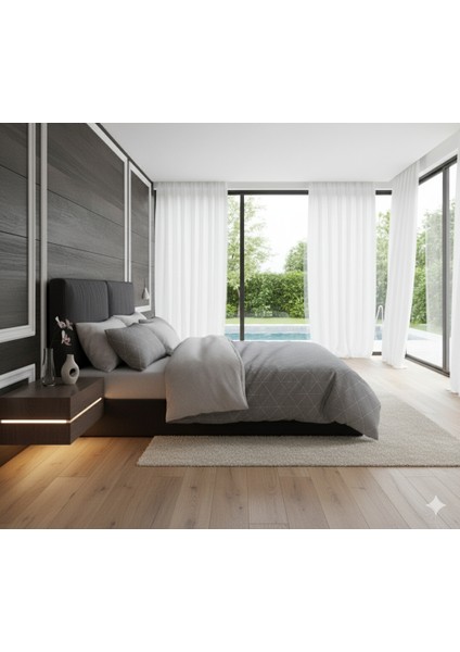 Ranforce Dream Gri Çift Kişilik Nevresim Takımı