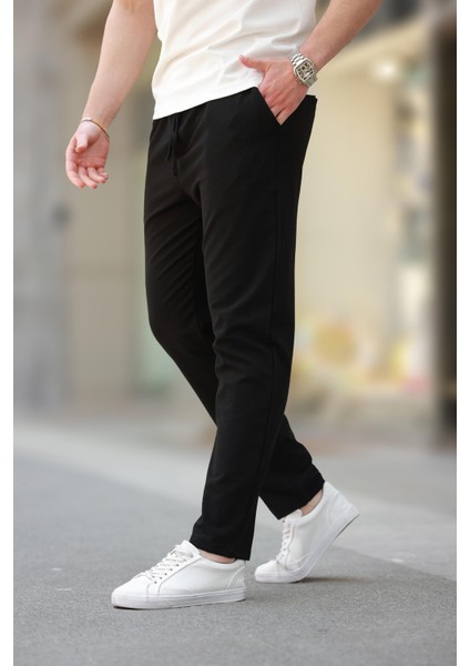 Siyah Regular Fit Erkek Pantolon E6572 modelleri