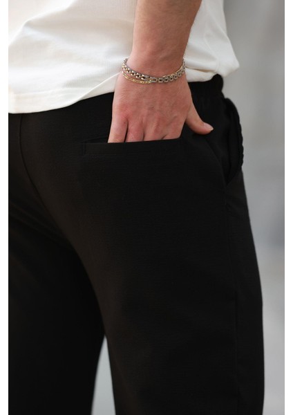 Siyah Regular Fit Erkek Pantolon E6572 fırsatları