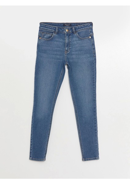 Lcw Jeans Indigo Yüksek Bel Push Up Kadın Jean Pantolon indirimleri