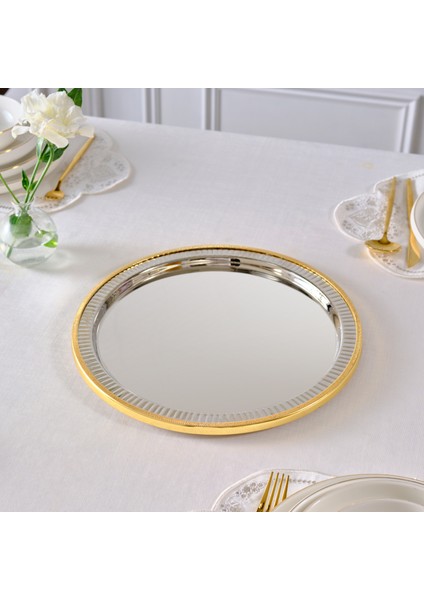 Ring Dekoratif Tepsi Supla Gold 33 cm