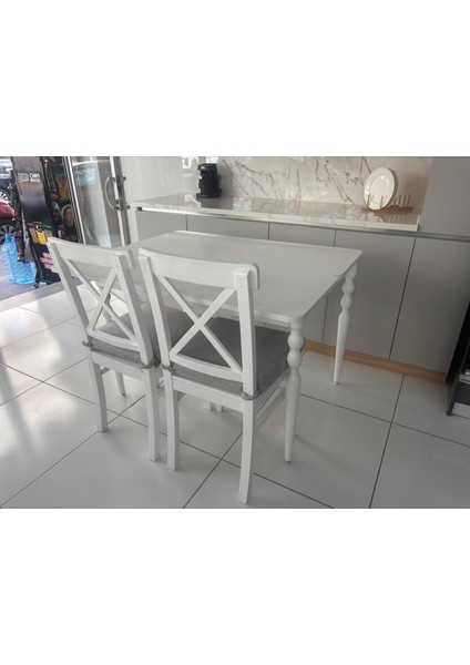 130 x 45 cm Katlanır Mutfak Masa Takımı modelleri