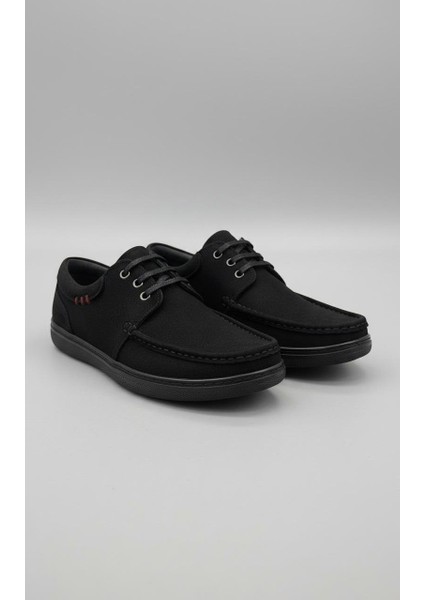 Erkek Nubuk Loafer Ayakkabı Siyah fırsatları