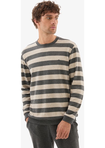 Erkek Pijama Takımı 40797 - Antrasit