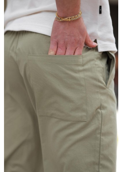 Mint Yeşili Rahat Kesim Erkek Pantolon E6561 fırsatları